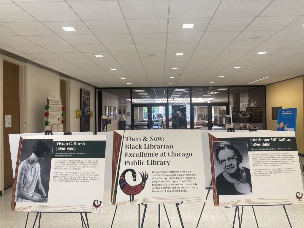 The Woodson Regional Library, where Saturday's ceremony took place, is home to the Midwest's largest collection of black literature and archival material.